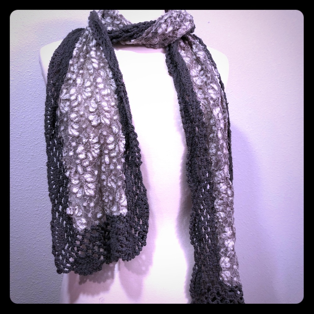 Fredd + Basha Lace and Crochet Scarf